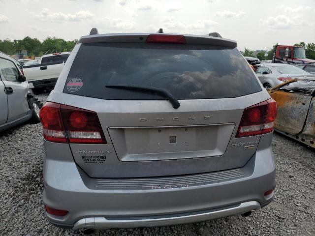 3C4PDCGG4HT554003 - 2017 DODGE JOURNEY CROSSROAD SILVER photo 6