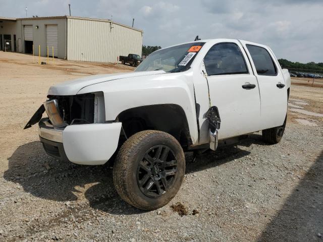 3GCEC13J37G500716 - 2007 CHEVROLET SILVERADO C1500 CREW CAB WHITE photo 1