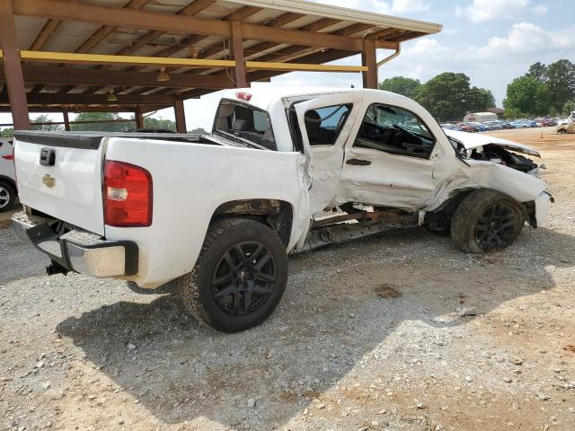 3GCEC13J37G500716 - 2007 CHEVROLET SILVERADO C1500 CREW CAB WHITE photo 3