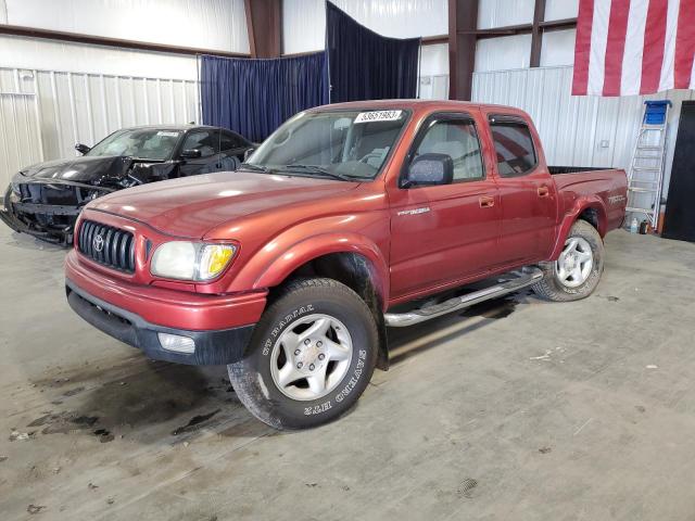 5TEGM92N62Z014925 - 2002 TOYOTA TACOMA DOUBLE CAB PRERUNNER RED photo 1