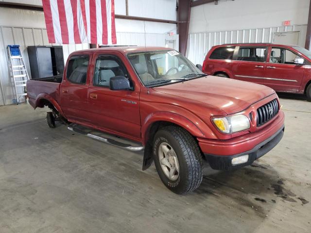 5TEGM92N62Z014925 - 2002 TOYOTA TACOMA DOUBLE CAB PRERUNNER RED photo 4