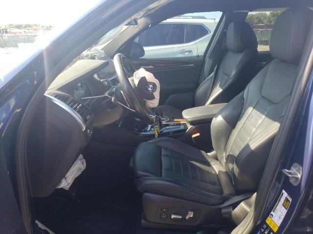 5UXTS3C51K0Z09513 - 2019 BMW X3 XDRIVEM40I Mavi fotoğraf 7