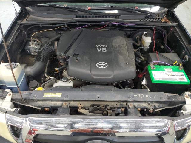 5TEUU42N17Z438039 - 2007 TOYOTA TACOMA ACCESS CAB შავი ფოტო 11