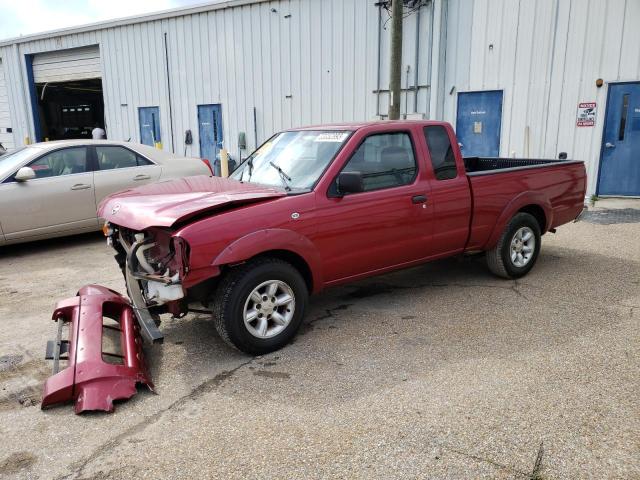 1N6DD26S82C331949 - 2002 NISSAN FRONTIER KING CAB XE BURGUNDY photo 1