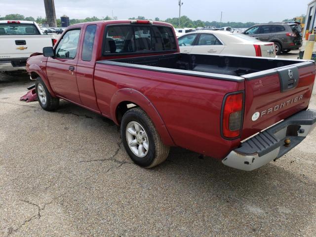 1N6DD26S82C331949 - 2002 NISSAN FRONTIER KING CAB XE BURGUNDY photo 2