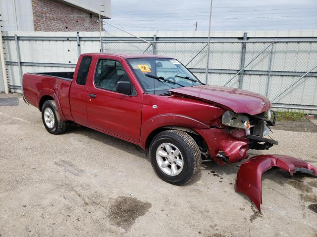 1N6DD26S82C331949 - 2002 NISSAN FRONTIER KING CAB XE BURGUNDY photo 4