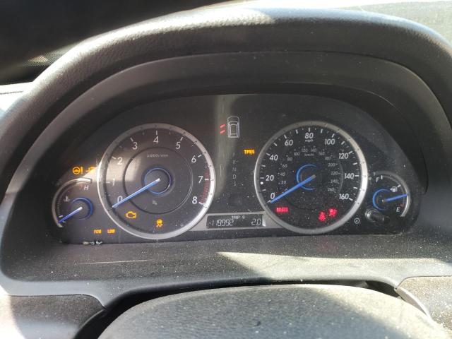 5J6TF2H58DL006960 - 2013 HONDA CROSSTOUR EXL შავი ფოტო 9