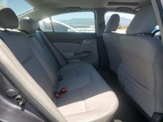 2HGFB2F94FH521055 - 2015 HONDA CIVIC EXL ნაცრისფერი ფოტო 10