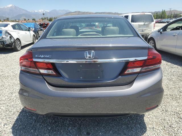 2HGFB2F94FH521055 - 2015 HONDA CIVIC EXL ნაცრისფერი ფოტო 6