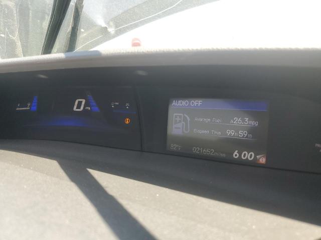 2HGFB2F94FH521055 - 2015 HONDA CIVIC EXL ნაცრისფერი ფოტო 9