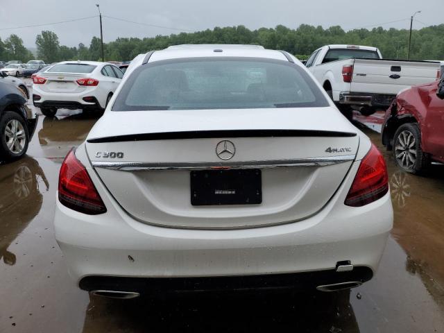 WDDWF8EB7LR526522 - 2020 MERCEDES-BENZ C 300 4MATIC WHITE photo 6