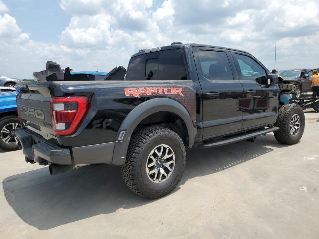 1FTFW1RG7NFC33294 - 2022 FORD F150 RAPTOR BLACK photo 3