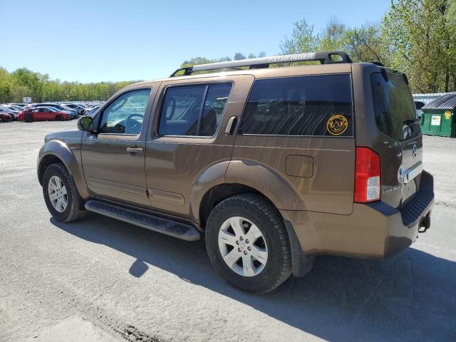 5N1AR18W55C743196 - 2005 NISSAN PATHFINDER LE 绿色 照片 2