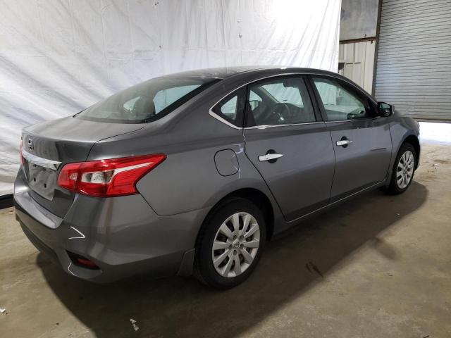 3N1AB7AP0KY203193 - 2019 NISSAN SENTRA S GRAY photo 3