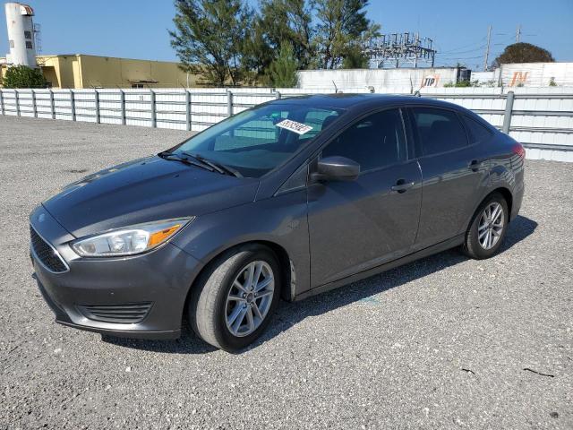 1FADP3FE5JL217552 - 2018 FORD FOCUS SE GRAY photo 1