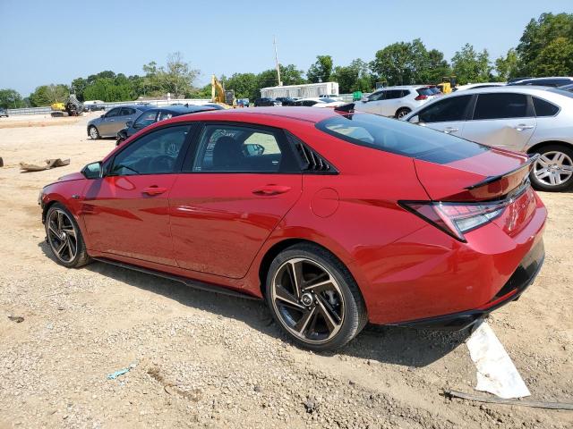 KMHLR4AF6NU340083 - 2022 HYUNDAI ELANTRA N LINE RED photo 2