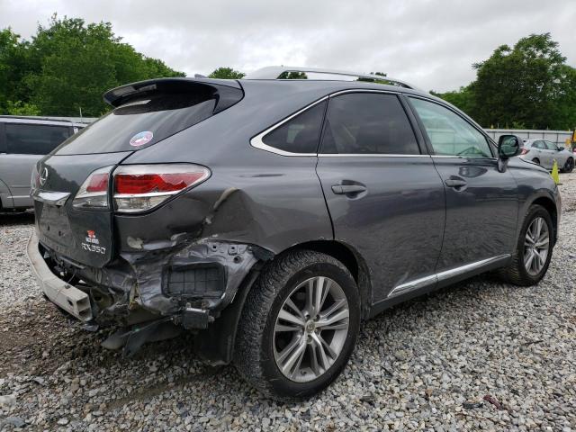 2T2ZK1BA9FC169859 - 2015 LEXUS RX 350 GRAY photo 3