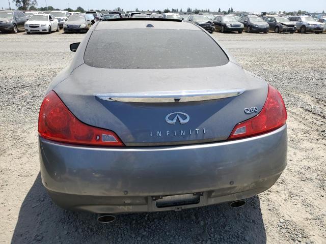 JN1CV6EK4EM110385 - 2014 INFINITI Q60 JOURNEY GRAY photo 6