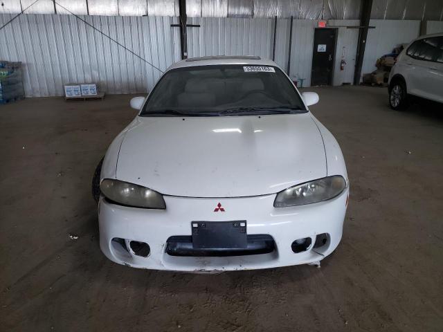 4A3AK44Y5WE126658 - 1998 MITSUBISHI ECLIPSE GS WHITE photo 5