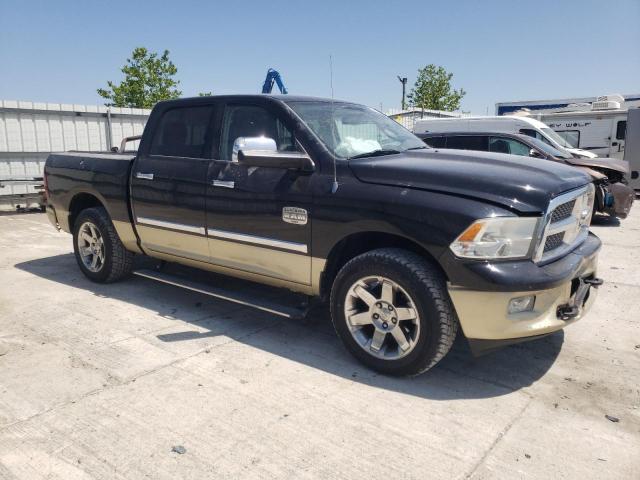 1C6RD7PT7CS158386 - 2012 DODGE RAM 1500 LONGHORN BLACK photo 4