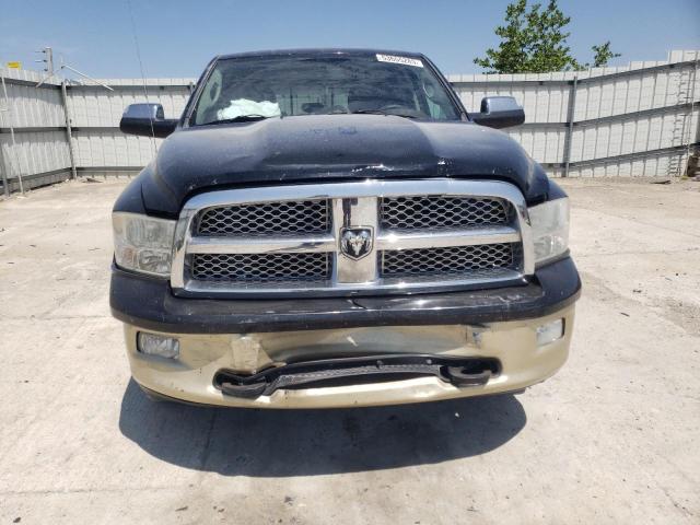 1C6RD7PT7CS158386 - 2012 DODGE RAM 1500 LONGHORN BLACK photo 5