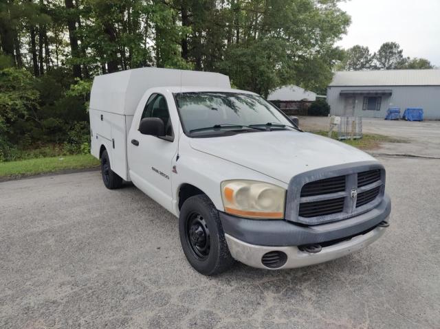 3D6WR26C06G246476 - 2006 DODGE RAM 2500 ST WHITE photo 1