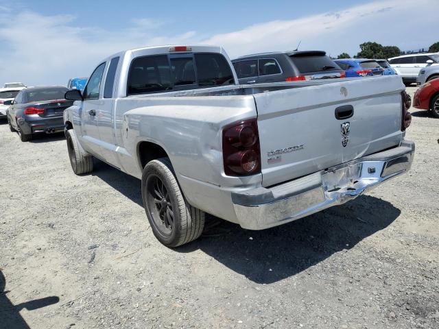 1D7HE42K85S186687 - 2005 DODGE DAKOTA SLT SILVER photo 2