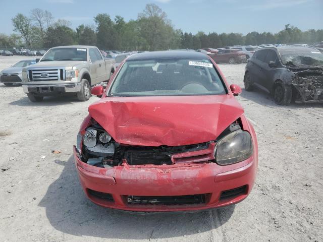 WVWDR71K67W275265 - 2007 VOLKSWAGEN RABBIT Червоний фото 5