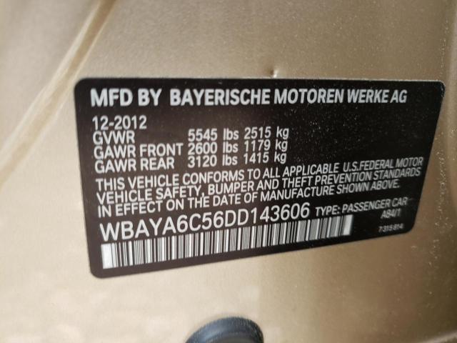 WBAYA6C56DD143606 - 2013 BMW 740 I GOLD photo 12