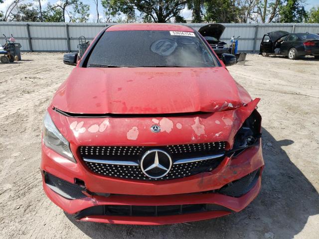 WDDSJ4EB0JN602432 - 2018 MERCEDES-BENZ CLA 250 RED photo 5