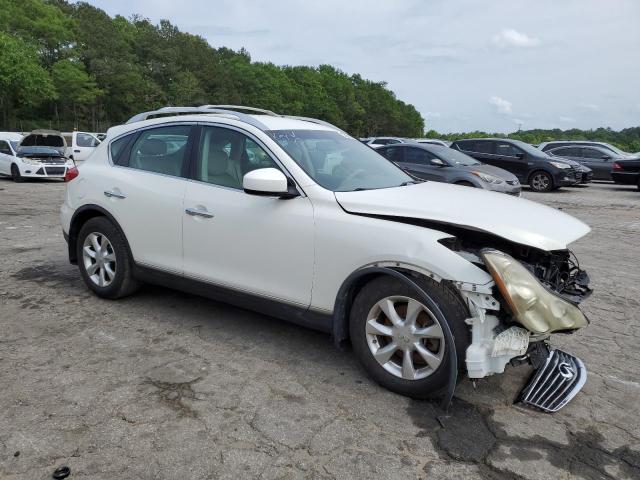 JNKAJ09E89M900682 - 2009 INFINITI EX35 BASE Սպիտակ լուսանկար 4