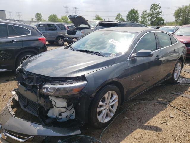 1G1ZF5SUXJF159912 - 2018 CHEVROLET MALIBU HYBRID GRAY photo 1