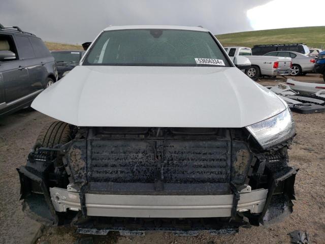 WA1VAAF7XKD029802 - 2019 AUDI Q7 PRESTIGE WHITE photo 5