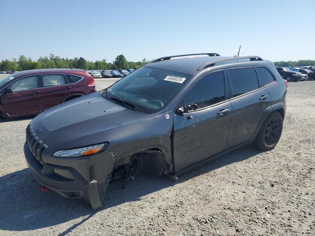 1C4PJMBS1GW254437 - 2016 JEEP CHEROKEE TRAILHAWK CHARCOAL photo 1