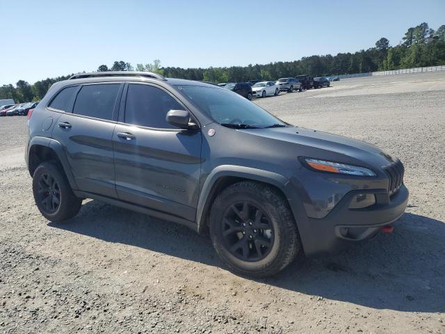 1C4PJMBS1GW254437 - 2016 JEEP CHEROKEE TRAILHAWK CHARCOAL photo 4