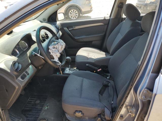 KL1TD56698B015372 - 2008 CHEVROLET AVEO BASE Mavi foto 7
