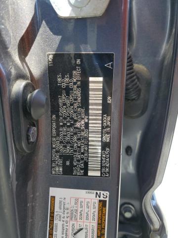 JTEBU14R170113523 - 2007 TOYOTA 4RUNNER SR5 رمادي صورة 13