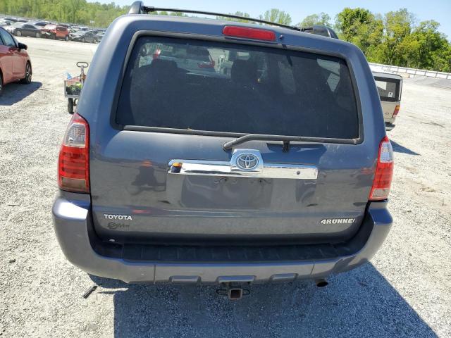 JTEBU14R170113523 - 2007 TOYOTA 4RUNNER SR5 رمادي صورة 6