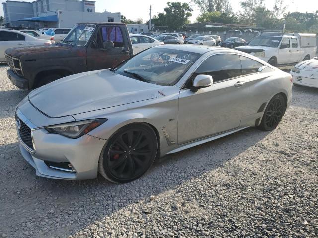 JN1EV7EK8HM361767 - 2017 INFINITI Q60 PREMIUM SILVER photo 1