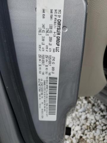 2C4RC1CG2ER371980 - 2014 CHRYSLER TOWN & COU TOURING L SILVER photo 13