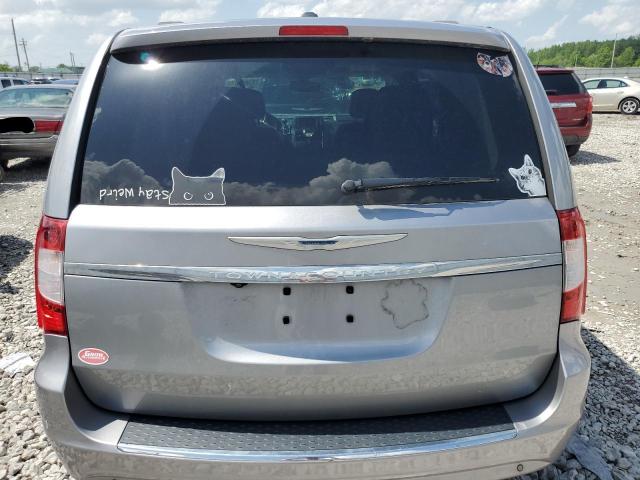 2C4RC1CG2ER371980 - 2014 CHRYSLER TOWN & COU TOURING L SILVER photo 6