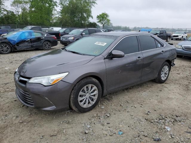 4T4BF1FK7FR502786 - 2015 TOYOTA CAMRY LE GRAY photo 1
