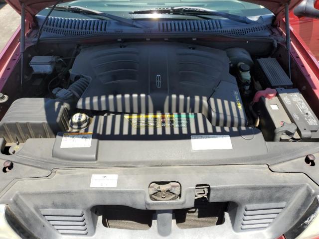 5LMEU68H43ZJ45705 - 2003 LINCOLN AVIATOR წითელი ფოტო 12