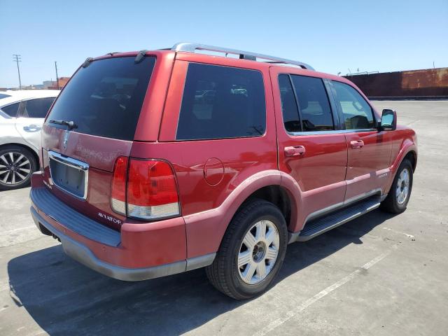 5LMEU68H43ZJ45705 - 2003 LINCOLN AVIATOR RED photo 3