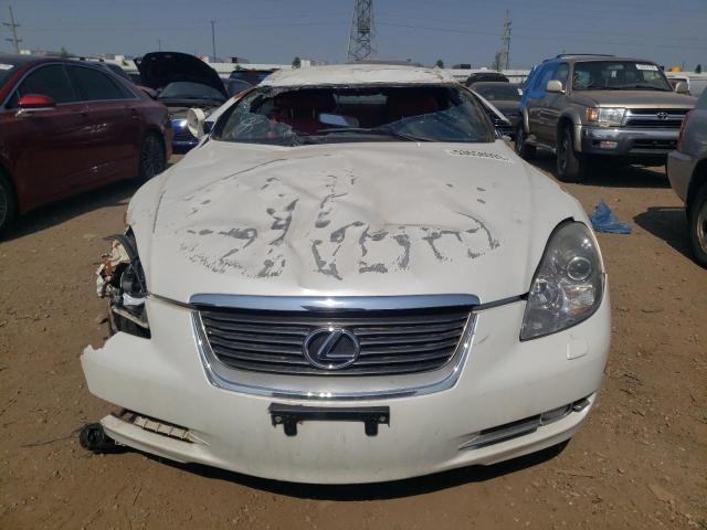 JTHFN45Y179010509 - 2007 LEXUS SC 430 WHITE photo 5