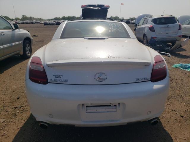 JTHFN45Y179010509 - 2007 LEXUS SC 430 WHITE photo 6