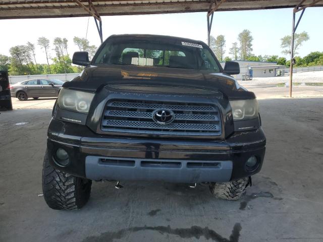 5TBRV54127S450516 - 2007 TOYOTA TUNDRA DOUBLE CAB SR5 BLACK photo 5