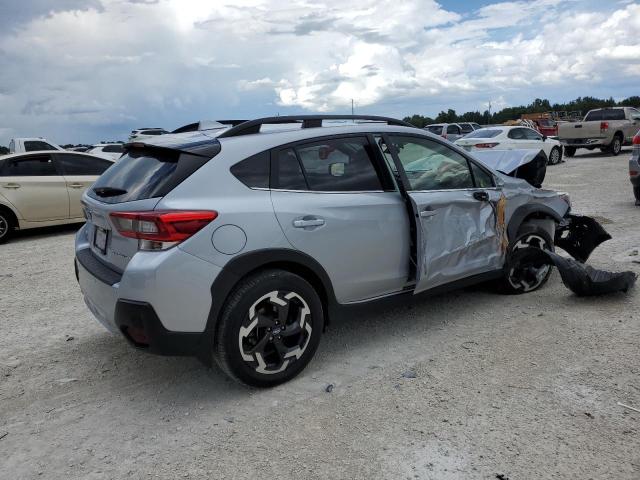 JF2GTHNC0N8201284 - 2022 SUBARU CROSSTREK LIMITED SILVER photo 3