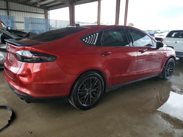 3FA6P0G79DR318770 - 2013 FORD FUSION S RED photo 3