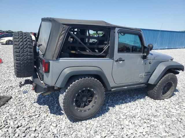 1C4AJWAG7DL706984 - 2013 JEEP WRANGLER SPORT GRAY photo 3